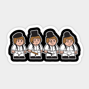 Mitesized  Droogs Sticker